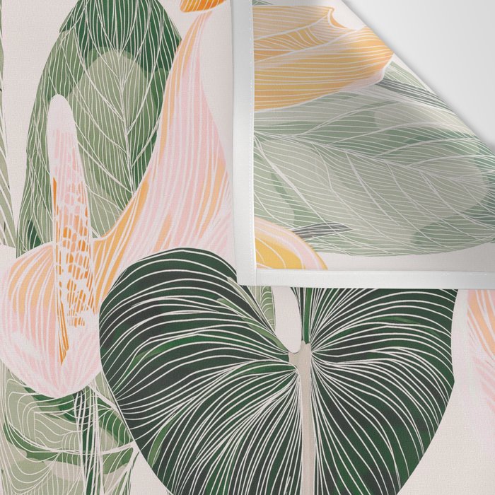 Lush Lily - Autumn Wall Tapestry Gallery Image 3