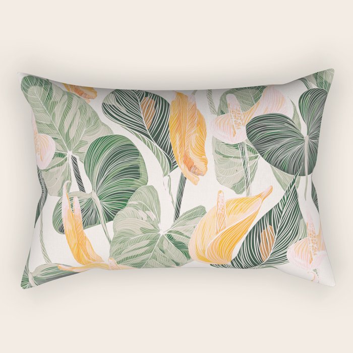 Lush Lily - Autumn Rectangular Pillow Gallery Image 2