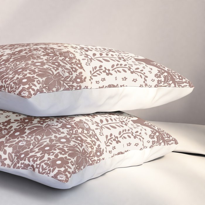 Blossoming Forest Pillow Sham Gallery Image 3