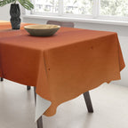 Burnt Orange Abstract Ombre Tablecloth Gallery Image 3
