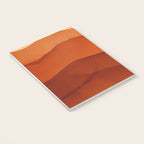 Burnt Orange Abstract Ombre Notebook Gallery Image 3
