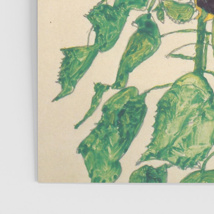 Egon Schiele "Sonnenblumen" Poster Gallery Image 3