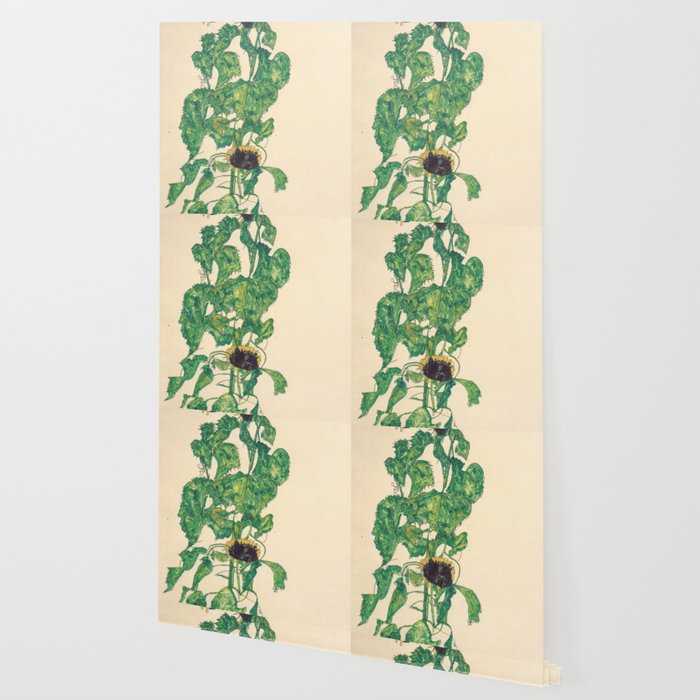 Egon Schiele "Sonnenblumen" Wallpaper Gallery Image 2