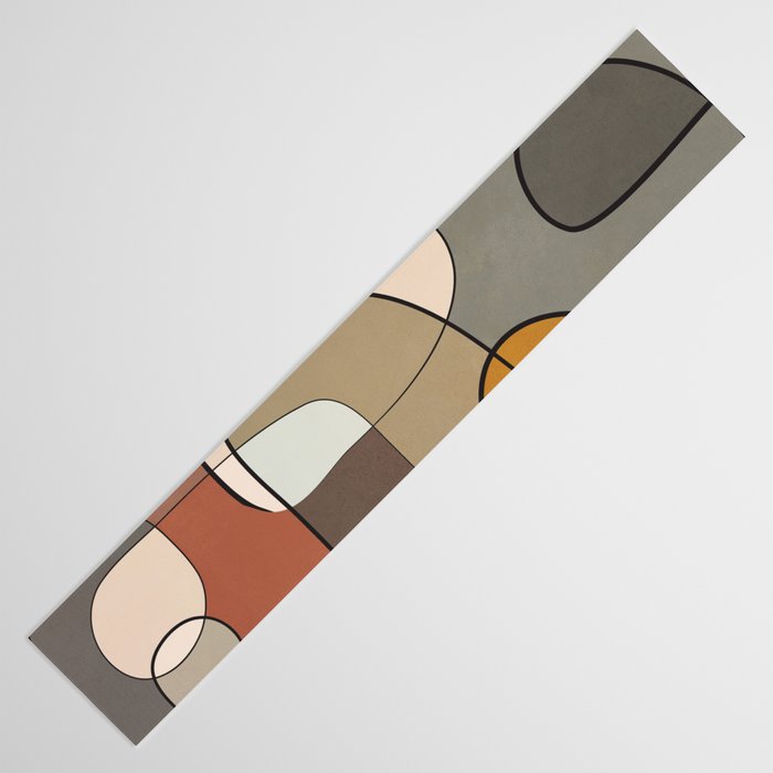 Abstract Line Art 10 Table Runner Gallery Image 3