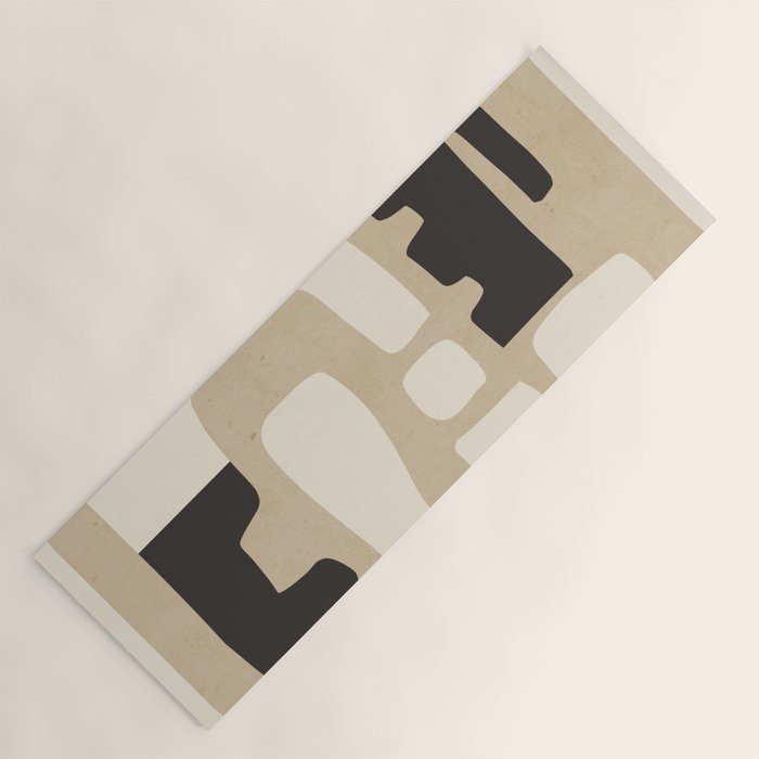 Modern Abstract Minimal Shapes 15 Yoga Mat Gallery Image 1