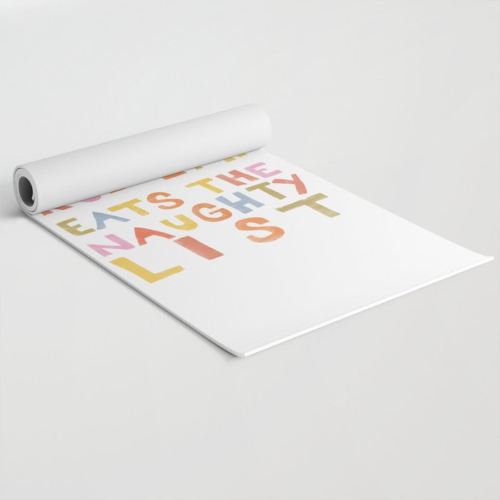 Hope Rudolph Eats The Naughty List Yoga Mat Gallery Image 2