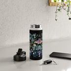 Sphinx Moth Moon Garden Water Bottle Gallery Image 5