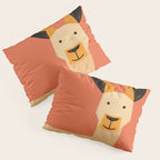 Whimsy Kangaroo Pillow Sham Gallery Image 3