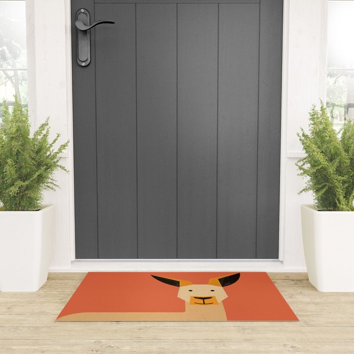 Whimsy Kangaroo Welcome Mat Gallery Image 3