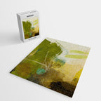 summer landscape 1 triptych abstract art Jigsaw Puzzle Gallery Image 2