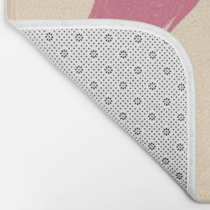 Big Pink Ribbon Bath Mat Gallery Image 2