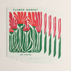 Nerine Lily: Les Fleurs | Flower Market 02 | Spring Summer 23 Wrapping Paper Gallery Image 3