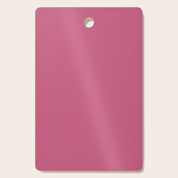 Rose Pink Solid Color Cutting Board Gallery Image 1