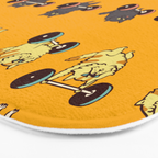 Olympic Lifting Cat Bath Mat Gallery Image 3