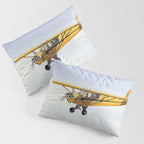 J-3 Piper Cub Aircraft Pillow Sham Gallery Image 3