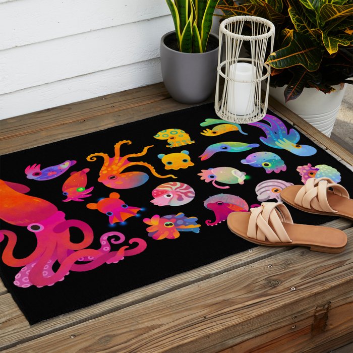 Cephalopod Outdoor Rug Gallery Image 2