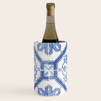 Blue Portugese Tile Pattern | Colorful Travel Photography in Portugal | Azulejos House Design Art Print Wine Chiller Gallery Image 2