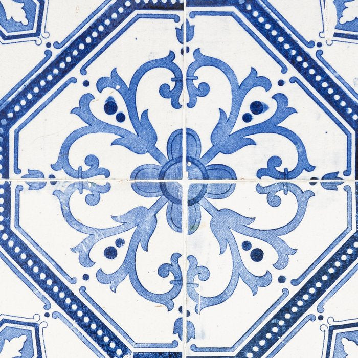 Blue Portugese Tile Pattern | Colorful Travel Photography in Portugal | Azulejos House Design Art Print Coffee Mug Gallery Image 2