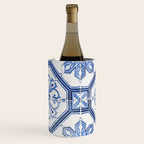Blue Portugese Tile Pattern | Colorful Travel Photography in Portugal | Azulejos House Design Art Print Wine Chiller Gallery Image 3