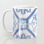 Blue Portugese Tile Pattern | Colorful Travel Photography in Portugal | Azulejos House Design Art Print Coffee Mug Gallery Image 3
