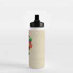 Happy flowers in the vase Water Bottle Gallery Image 2