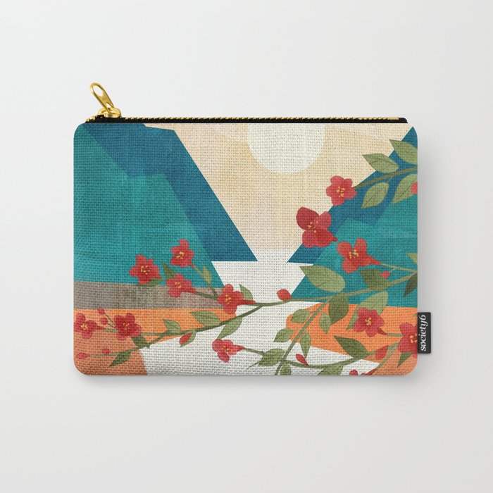  Warm spring sunshine at the bay Carry All Pouch Gallery Image 1