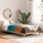  Warm spring sunshine at the bay Comforter Gallery Image 2