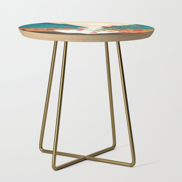  Warm spring sunshine at the bay Side Table Gallery Image 1