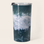 Ocean Wave Aerial Travel Mug Gallery Image 3
