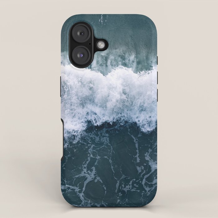 Ocean Wave Aerial iPhone Case Gallery Image 1