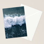 Ocean Wave Aerial Stationery Card Gallery Image 2