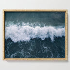 Ocean Wave Aerial Serving Tray Gallery Image 1