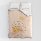 "Right Here, Stories Are Being Written" Duvet Cover Gallery Image 6