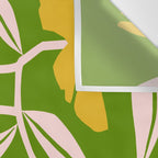 Yellow Flower Vine Wall Tapestry Gallery Image 3