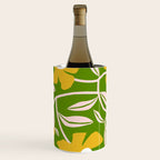 Yellow Flower Vine Wine Chiller Gallery Image 1
