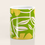 Yellow Flower Vine Coffee Mug Gallery Image 4