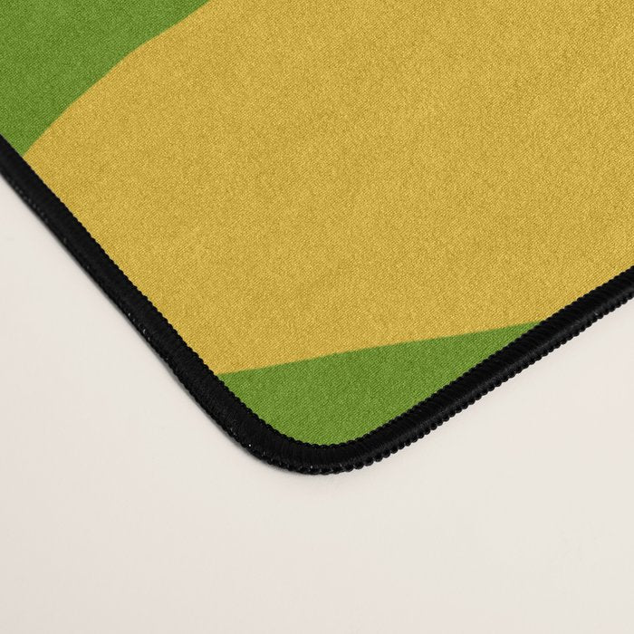 Yellow Flower Vine Desk Mat Gallery Image 4