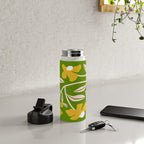 Yellow Flower Vine Water Bottle Gallery Image 4