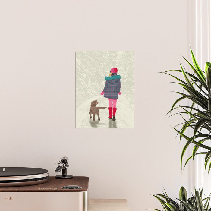 A Girl Her Dog and the Snow Poster Gallery Image 2