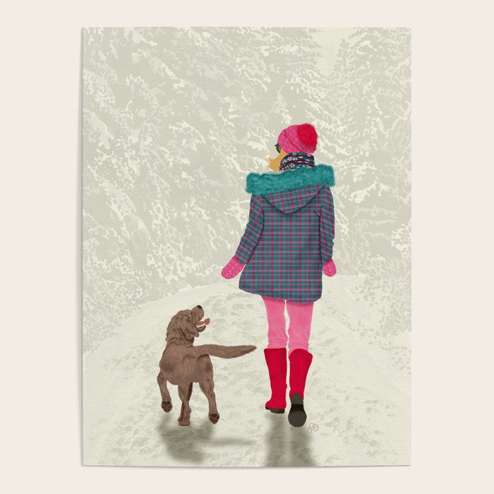 A Girl Her Dog and the Snow Poster Gallery Image 4