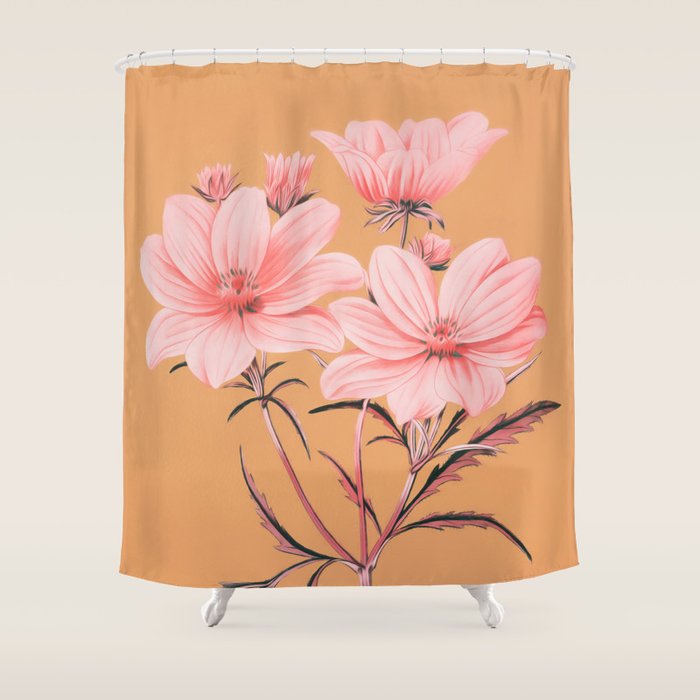 Garden Flowers 12 Shower Curtain Gallery Image 1