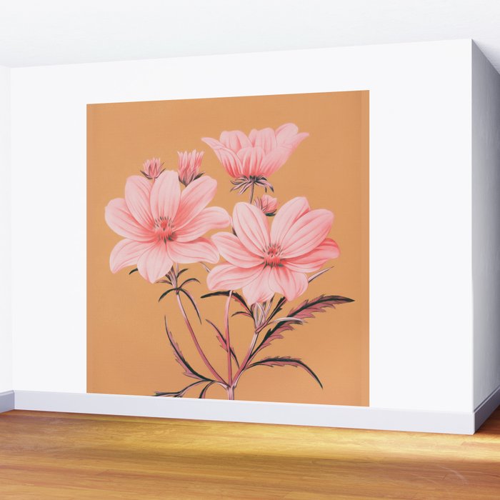 Garden Flowers 12 Wall Mural Gallery Image 2