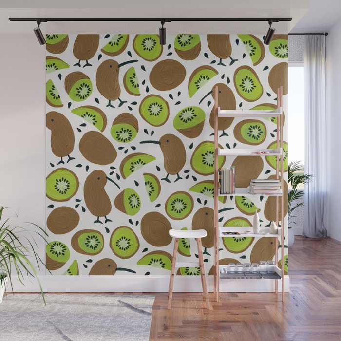 Kiwis & Kiwis Wall Mural Gallery Image 1