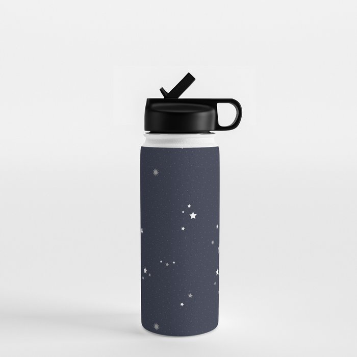 Starry Night Sky Water Bottle Gallery Image 1