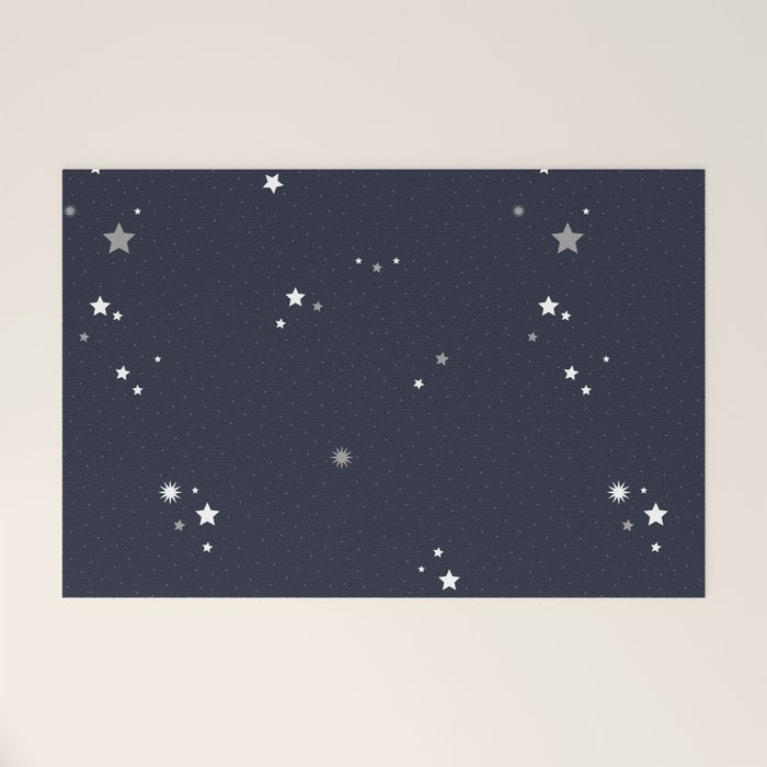 Starry Night Sky Welcome Mat Gallery Image 1