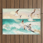 Summer Flight Outdoor Rug Gallery Image 1