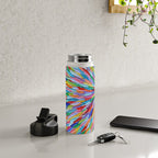 Rainbow Portal 2 Water Bottle Gallery Image 4