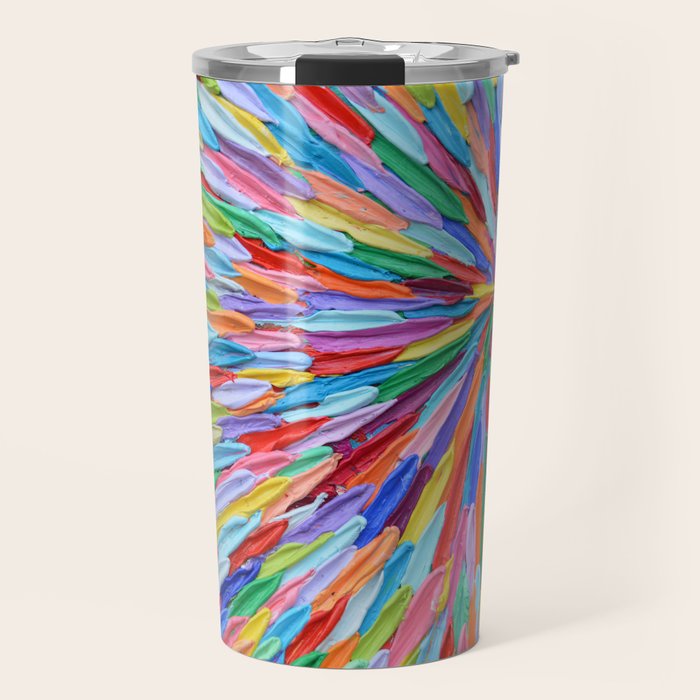 Rainbow Portal 2 Travel Mug Gallery Image 1