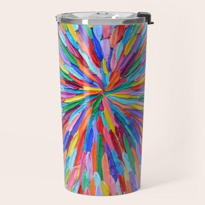 Rainbow Portal 2 Travel Mug Gallery Image 2