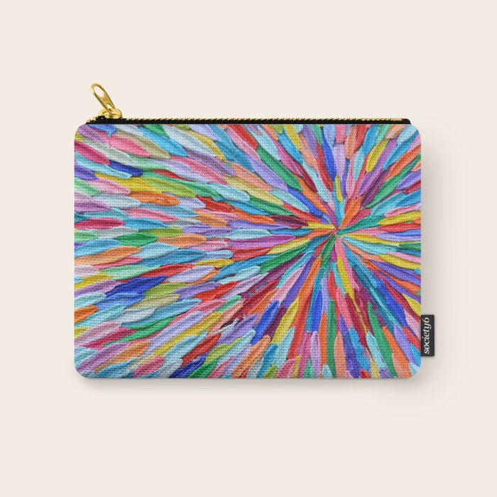 Rainbow Portal 2 Carry All Pouch